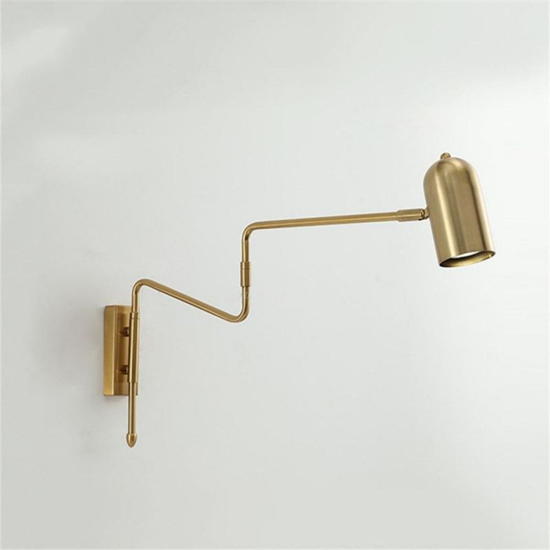 Modern LED Wall Lamps Angle Adjustable Bedroom Bedside Reading Lamp Living Room Decoration Study Iron Wall Light Fixtures