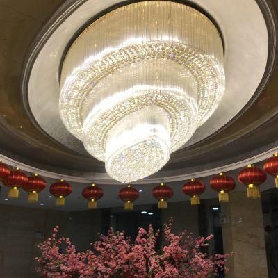 Nordic Style Hotel Lobby Weeding Banquet Hall Custom Project Luxury LED Chandelier