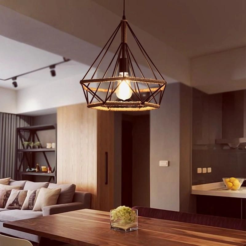 Loft Rope Tuscan Pendant Lighting for Indoor Home Lighting Fixtures (WH-VP-28)