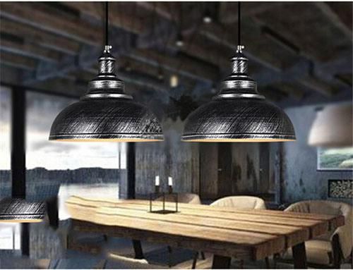 Industrial Pendant Lamp for Indoor Dinner Room Decoration