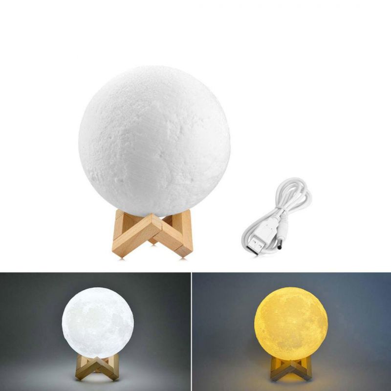 Moon Night Light Living ROM Decoration Lighting Moon Magnetic Floating Table Lamp Moonlight Lamp