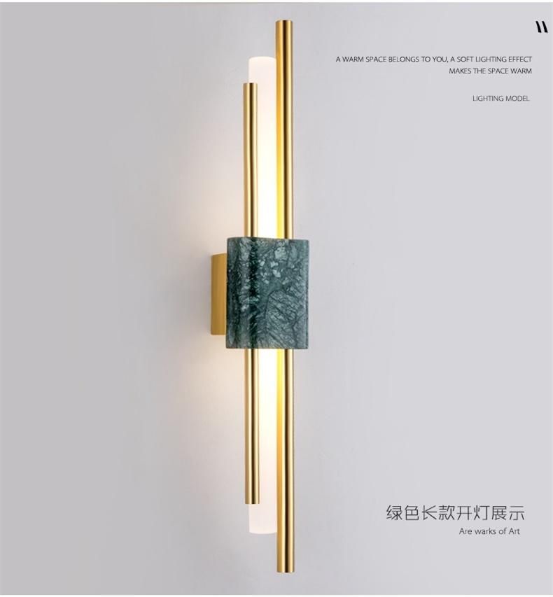 Marble Wall Lamp Modern LED Wall Lamps for Living Room Tanto LED Wall Sconce (WH-OR-224)