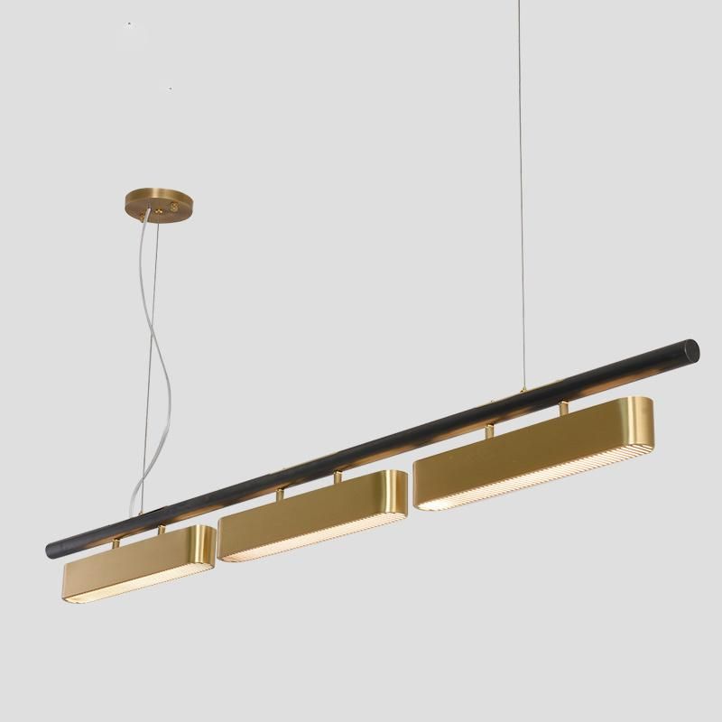 All Copper Dining Room Pendant Lamp Dining Table Long Bar Chandelier