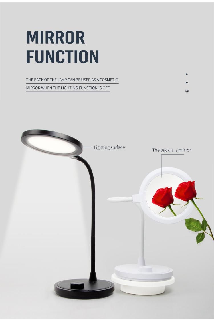 Encoder Knob Switch Stepless Dimming LED Table Lamp High Brightness Desk Lamp Big Table Light with Pomadoro Technique Mode