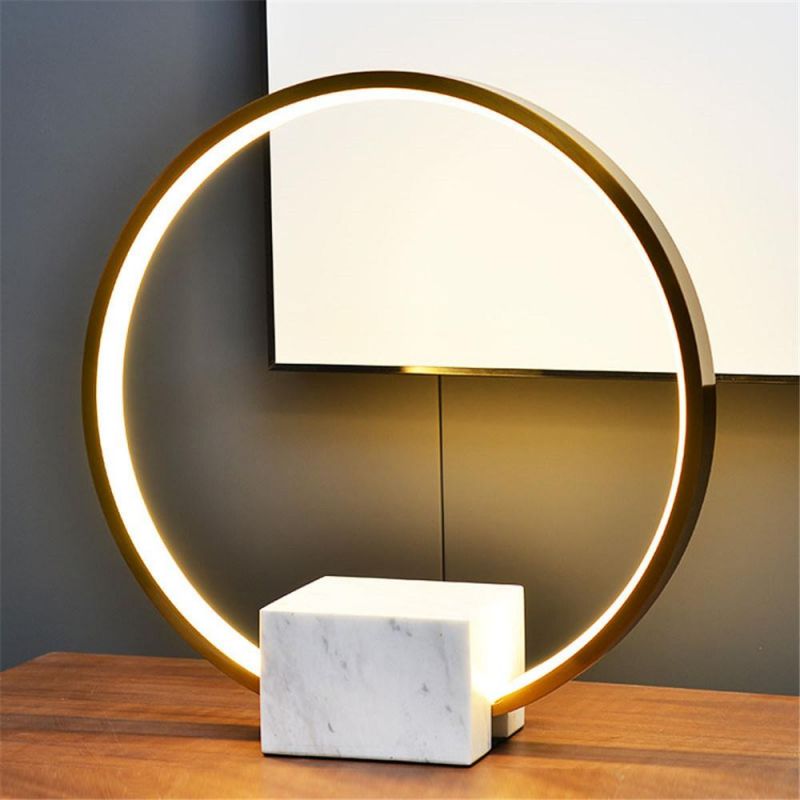 Home Decoration Desk Reading Marble Table Lamp
