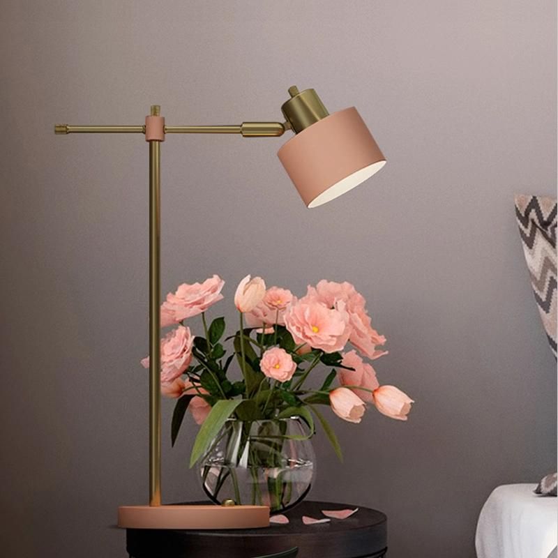 Vintage Style Desk Lamp Colorful Table Lamp Nightstand Lamp Light