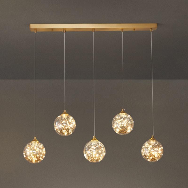 Dining Room Chandelier Nordic Bedroom Living Room Modern Simple Creative Pendant Light
