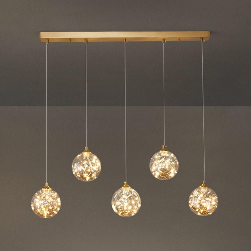 Dining Room Chandelier Nordic Bedroom Living Room Modern Simple Creative Pendant Light