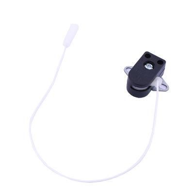 Pull Cord Switch on-off Single Hole 2A 250V Side Action Shower Pull Cord Switch with Pull Cord Connector Extension Rope