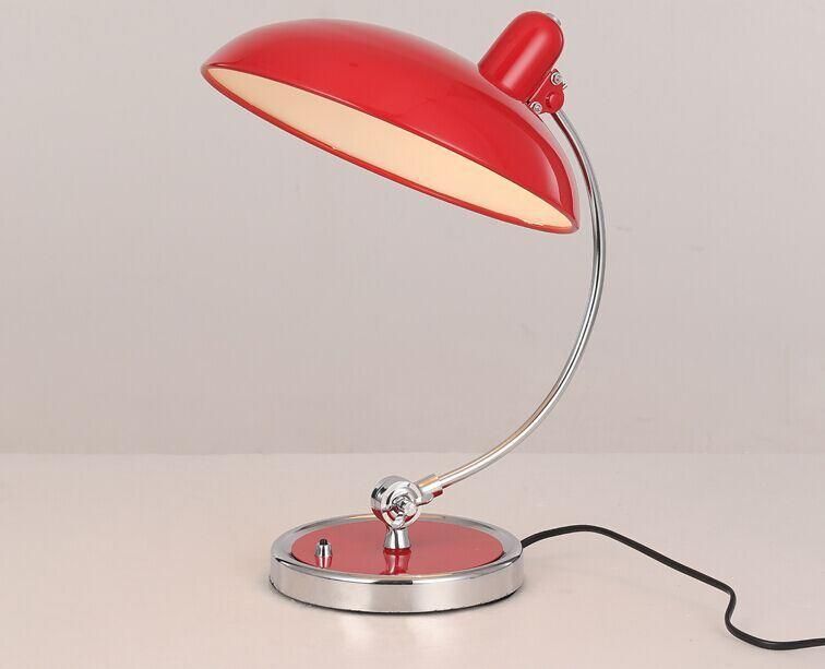 Modern Desk Lamp Bauhaus Danish Retro Lamp Vintage Classic Bedroom Creative Black and White Desk Lamp