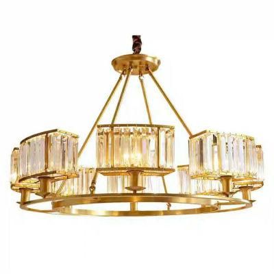 Luxury Crystal Hanging Chandelier LED Pendant Lamps Lobby Hotel Best Mount Luxury Pendant Modern Chandeliers