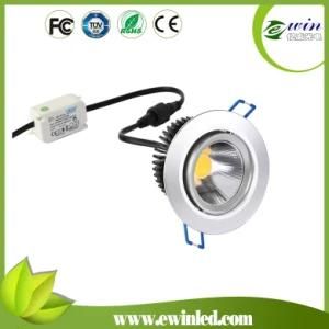 7W LED COB Downlight with 3 Years Warranty