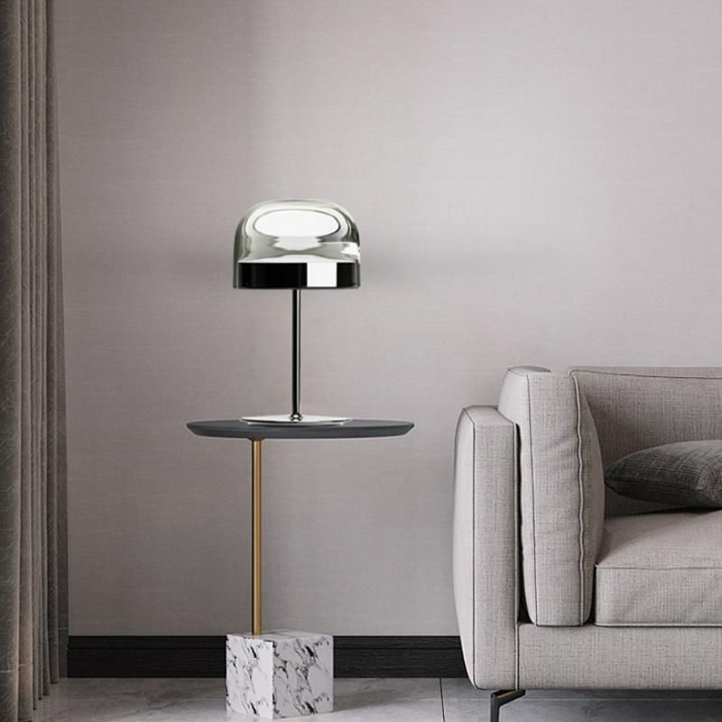 Nordic Bedroom Bedside Glass Light Luxury Table Lamp Ins Post Modern Minimalist Living Room Study Creative Personality Floor Lamp