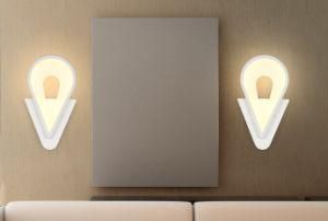 Modern Hotel Lightings Gold Art Deco LED Indoor Wall Light Lamp