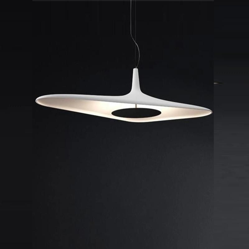 Modern Triangle Contract Style Pendant Lamp Exhibition Hall Hotel Lobby