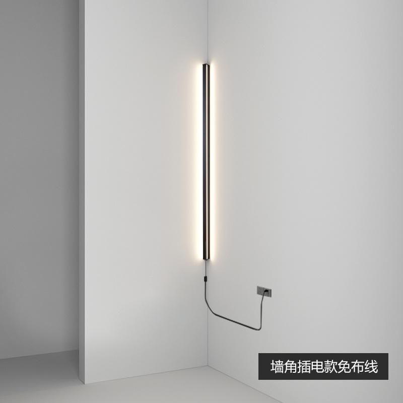Modern Minimalist Wall Lamp Indoor Simple Line Light Wall Sconces Corner LED Wall Lamp (WH-OR-37)