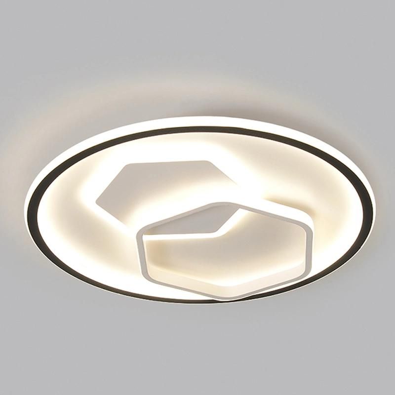 Simple Modern Ceiling Light LED Bedroom Light Circular Study Dining Room Lamp