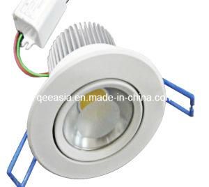 High Quality 6W LED COB Down Light (QEE-T-0010600-A)