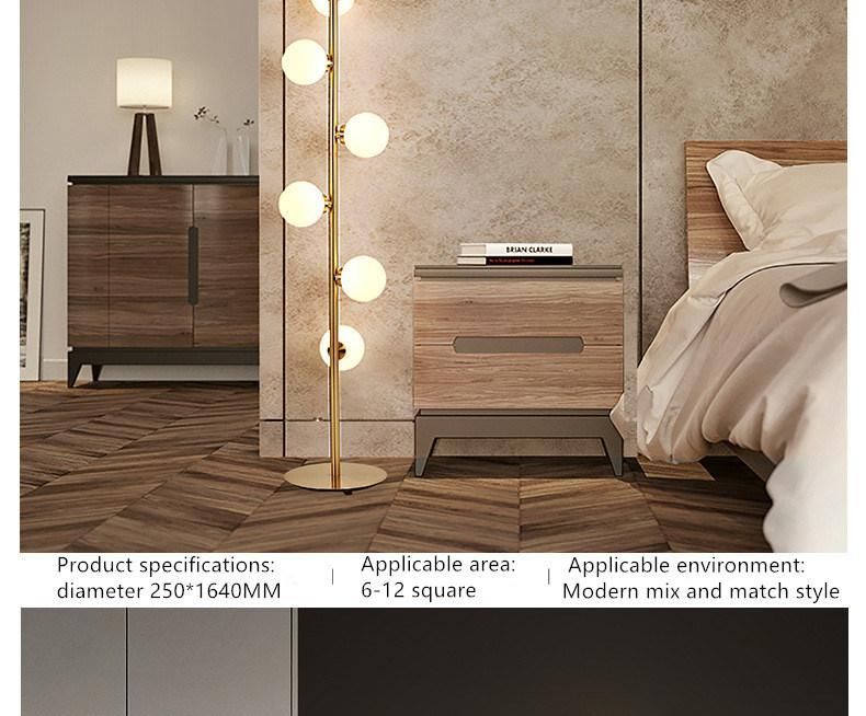 Modern LED Floor Lamps Living Room Standing Lights Bedside Illumination Home Deco LED Corner Light (WH-MFL-37)