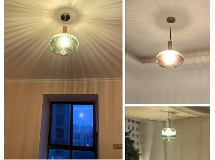 Chinese Style Chandelier LED Glass Hanging Lamp Restaurant Pendant Lighting for Comercial Shop Zf-Cl-091