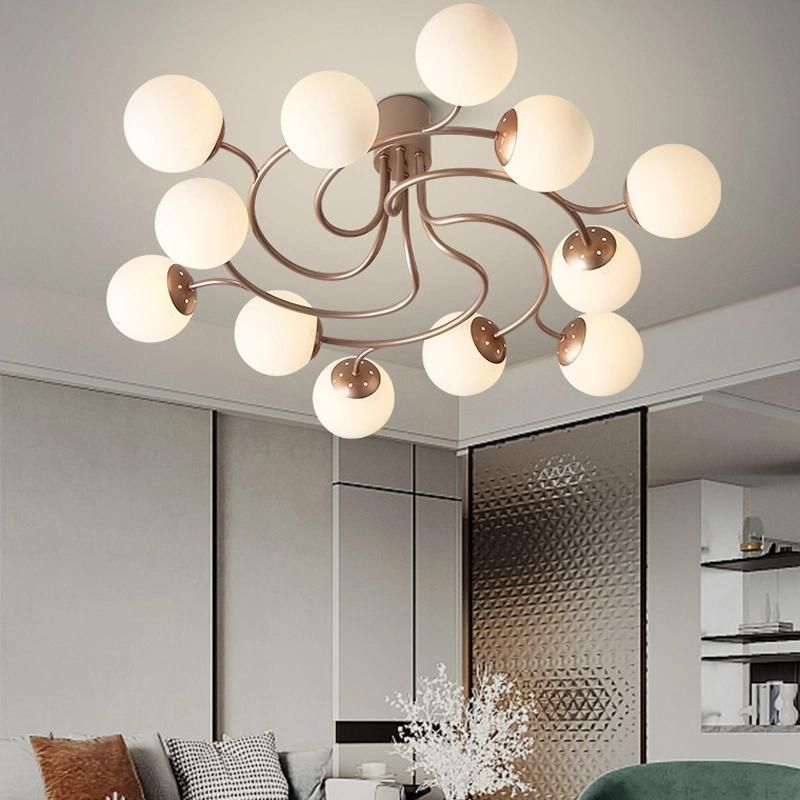 Nordic Modern Simple Lamp Luxury Living Room Light Bedroom Dining Room Creative Ceiling Light