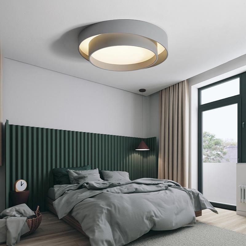 Simple Style Circle Design Chandelier Ceiling Lamp Pendant Lamp Bedroom Lamp