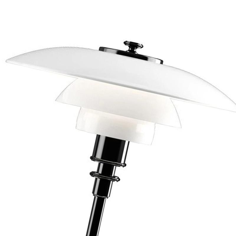 Umbrella Shade Vintage Style Household Table Lamp Nightstand Light Lamp
