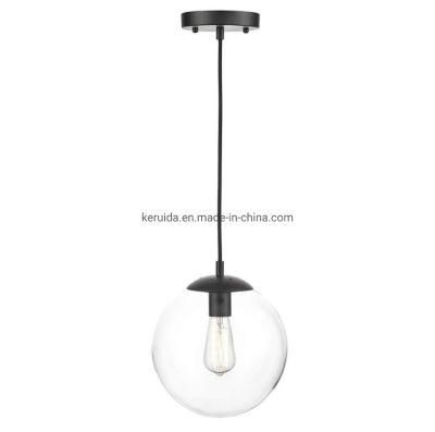 Nordic Modern Chandelier Restaurant Lamp Light Luxury Single Glass Chandelier