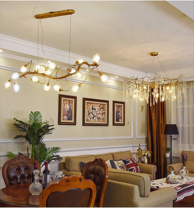 Restaurant Decoration Chandelier Hotel Project Lamp