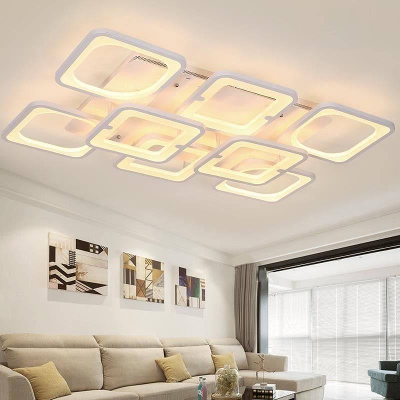 Long Kitchen Ceiling Lights Acrylic Lampshade for Indoor Home Lighting Fixtures (WH-MA-90)