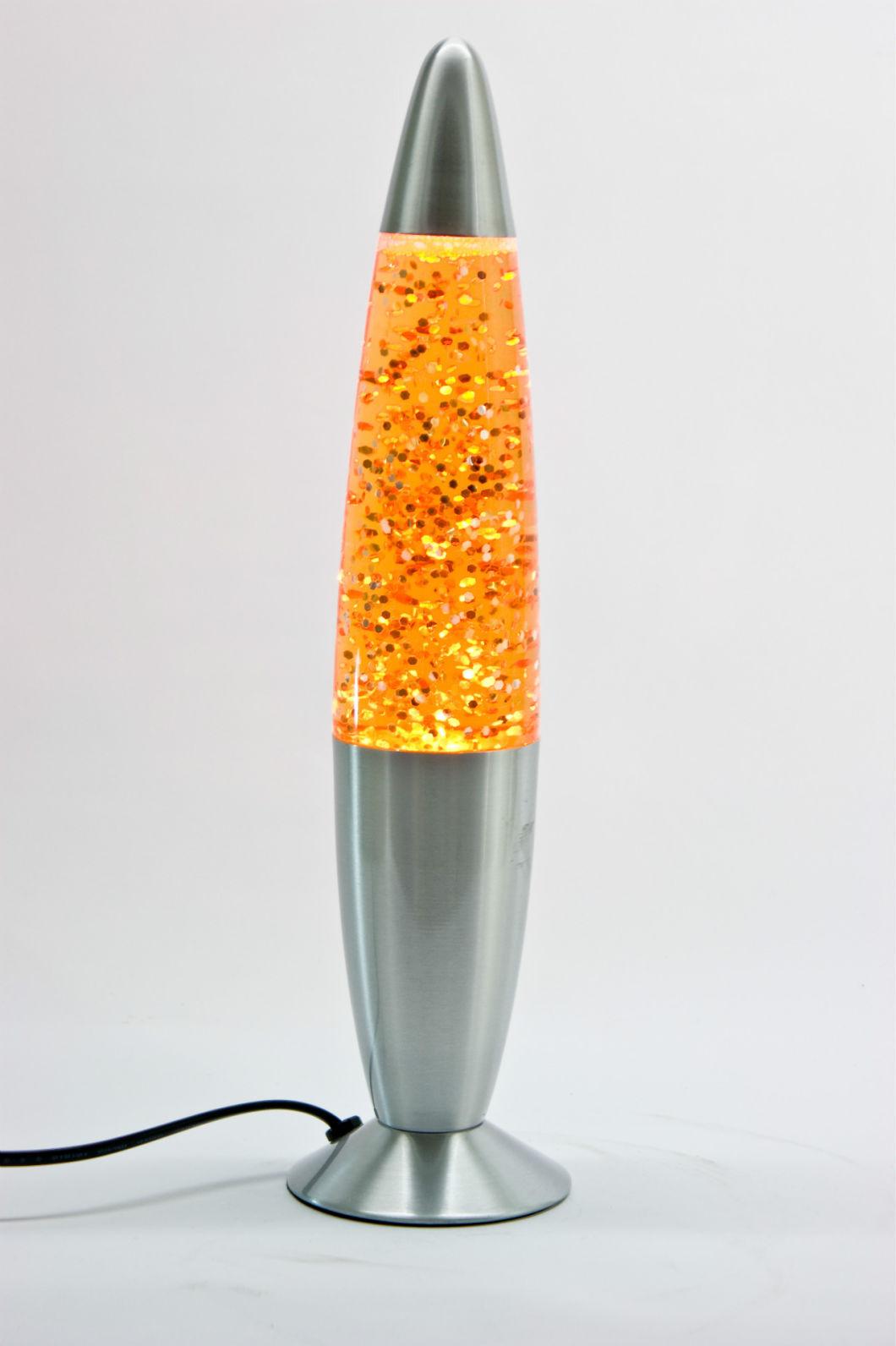 Liquid Lava Lamp Conical Bottle Wax Lamp Jellyfish Lamp Creative Home Decorative Night Light Bedroom Bedside Lamp Esg17685