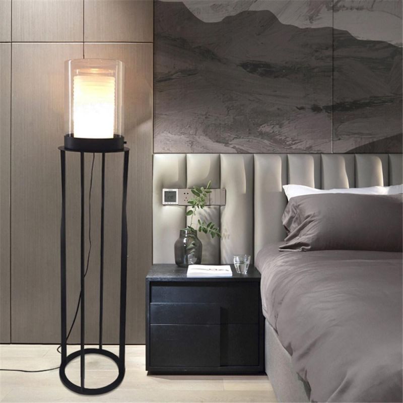 Iron Nordic Luxury Floor Lamp Office Modern Light Black Decorative Standing Floor Lamp