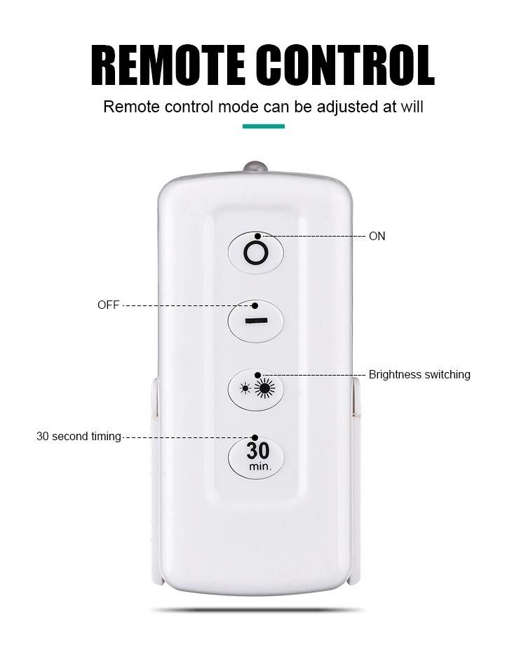 3PCS Remote Control Wall Lights LED Tap Light