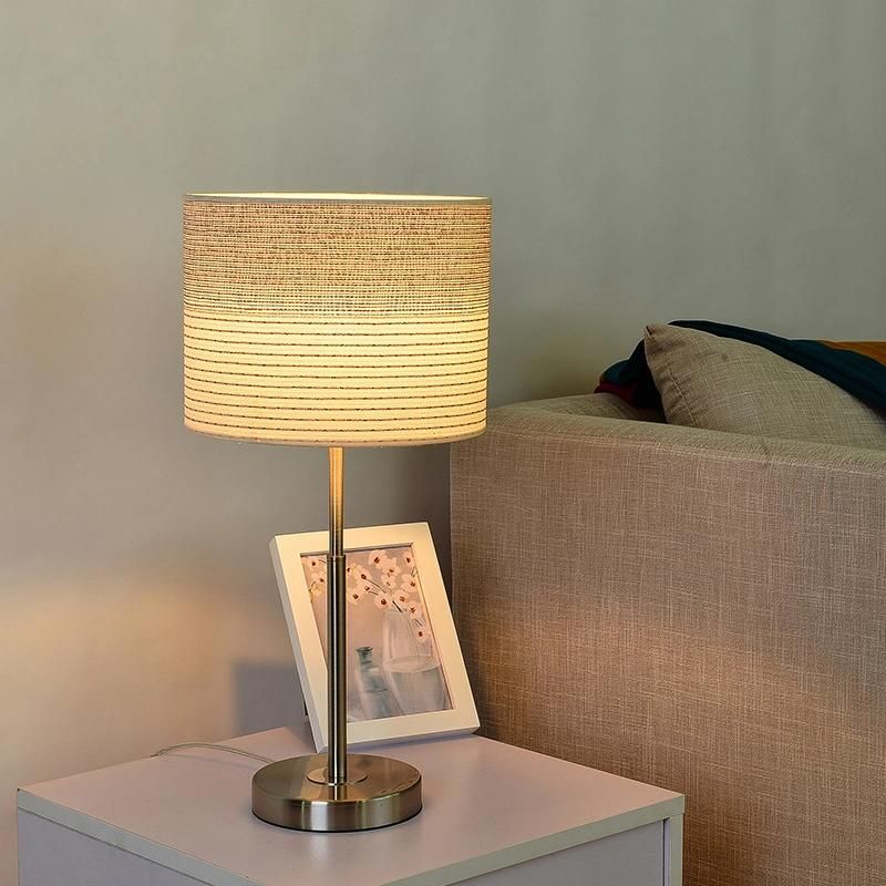 Vintage Style Table Lamp Bedside Lamp Golden Nightstand Lamp Light