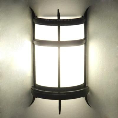 Interior Classical Metal Horns and Ribbon Acrylic Glass Wall Sconces