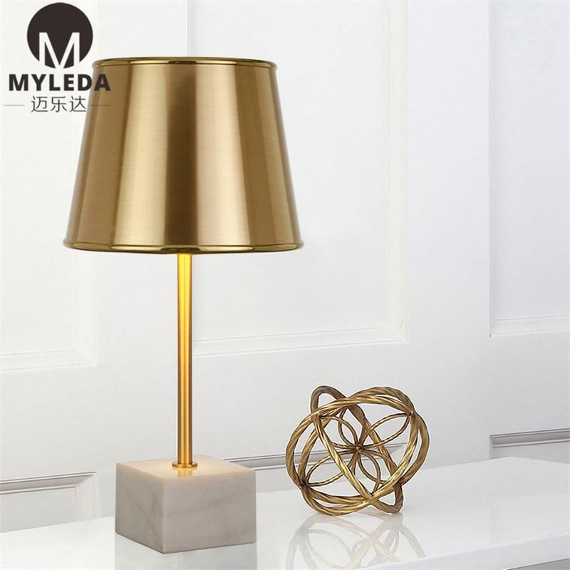 Hotel Decoration Marble Home Decorative Modern Reading Table Lamp