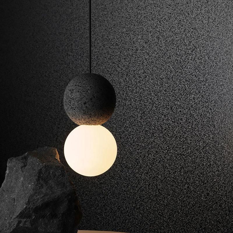 Nordic Creative Pendant Lamp for Living Room Dorte Cement Scandinavian Minimalist Pendant Light (WH-AP-345)