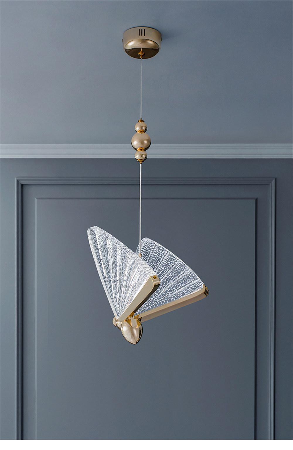 Butterfly Pendant Lights for Bedside Kid′ S Room Winfordo Lighting