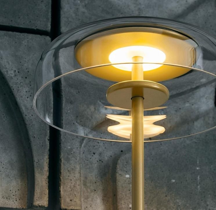 Modern Designer Glass Table Lamp Standing Reading Lighting Bedside