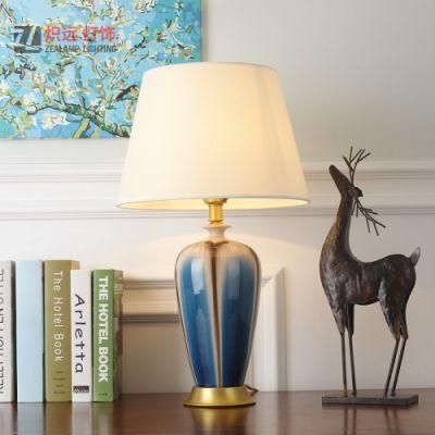 Ceramic Table Lamps Handmade Design for Bedroom (TL8020)