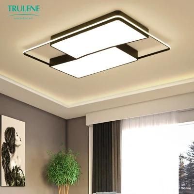 Living Room Ceiling Light LED Decorative Rectangular Modern Lighting