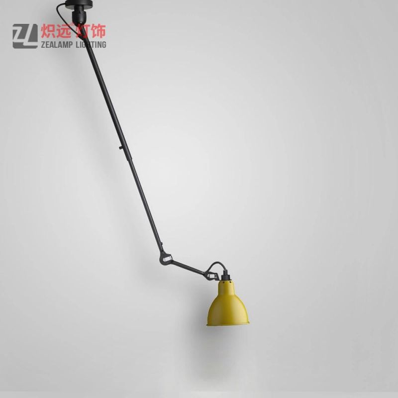 Retro Study Bedroom Living Room Metal Ceiling Lamp