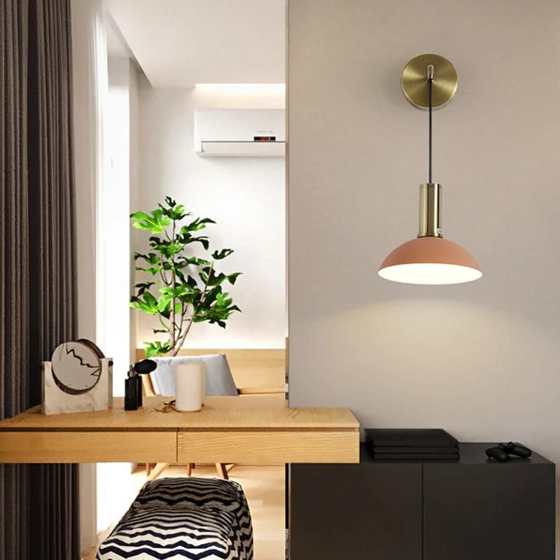 Nordic Bedroom Bedside Lamp Wall Lamp Post Modern Living Room Wall Lamp