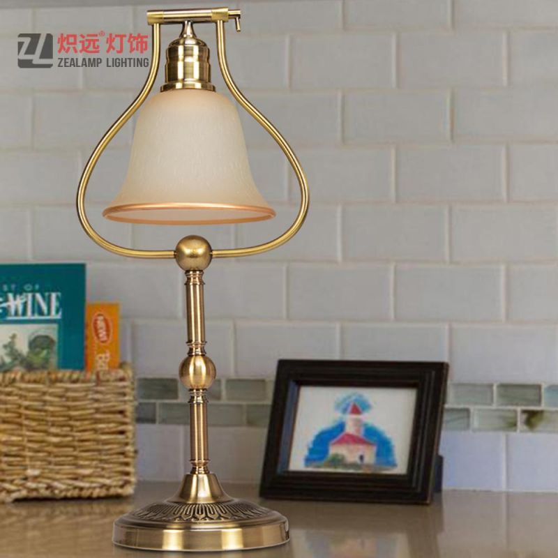 Iron LED Desk Table Lamp Design for Reading Room