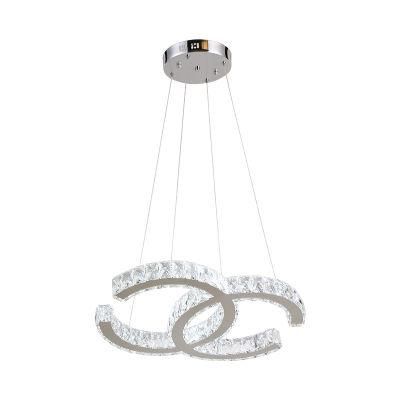 Modern K5 Crystal Pendant Lamp for Home Lighting Sitting Room Decoration