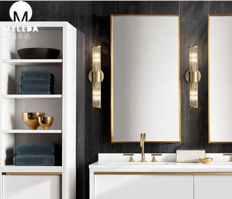 Simple Metal LED Wall Sconce Light for Bathroom Mirror Light