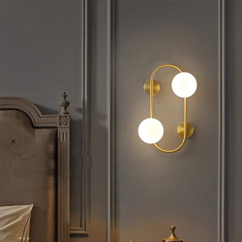 Living Room Wall Lamp Modern Simple Bedroom Bedside Creative LED Wall Light