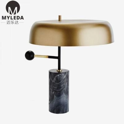 Turkish LED Design Marble Base Decor Table Light for Bedroom