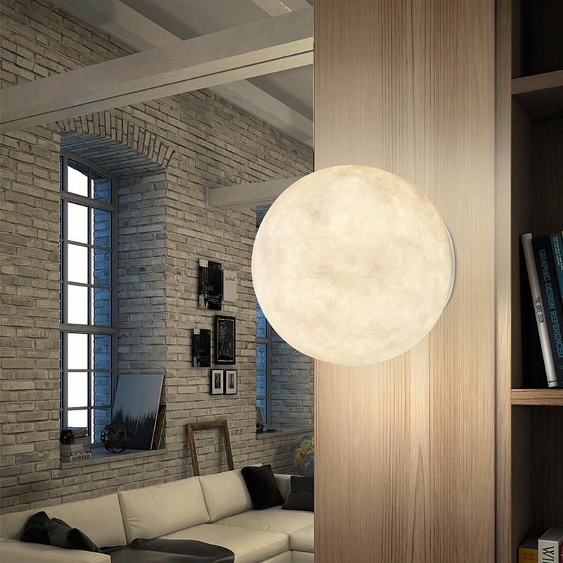 Nordic Bedroom Bedside Lamp Porch Wall Lamp Wall Lamp Round Ball