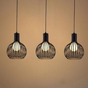 Arc Decorative Antique Pendant Lighting with Black Color (ST046)